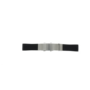 Correa de reloj Certina C603020937 / XS Caucho Negro 21mm