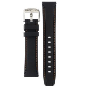 Correa de reloj Certina C603024416 Nylon/perlón Negro 20mm