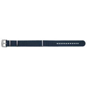 Correa de reloj Certina C0324291804100A / C604022164 Nylon/perlón Azul 21mm
