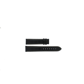 Correa de reloj Certina C610007730 / C536.7029.42.65 Cuero Negro 20mm