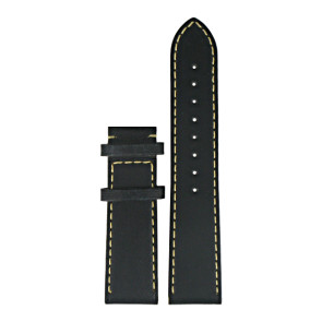Correa de reloj Certina C610010956 Cuero Negro 21mm