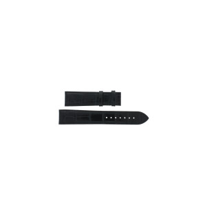 Correa de reloj Certina C610017528 Cuero Negro 20mm