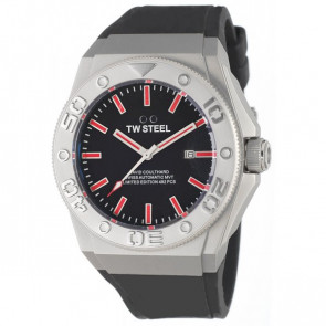 Correa de reloj TW Steel CE5005 Caucho Negro