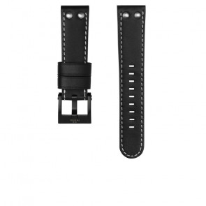 Correa de reloj TW Steel CE1009 / CEB107 Cuero Negro 22mm
