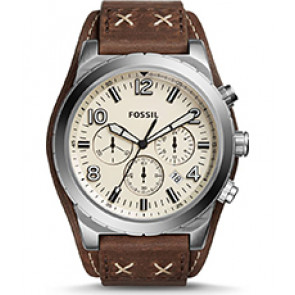 Correa de reloj Fossil CH3068 Cuero Marrón 24mm