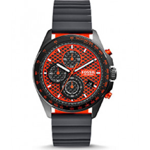 Correa de reloj Fossil CH3078 Silicona Gris 22mm