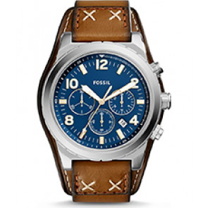 Correa de reloj Fossil CH3081 Cuero Marrón 24mm