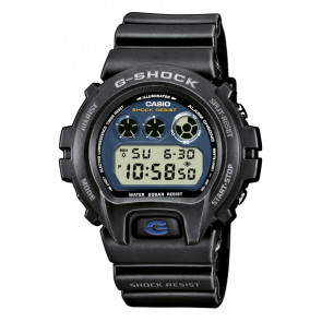 Casio correa de reloj 10263205 Goma Negro 16mm