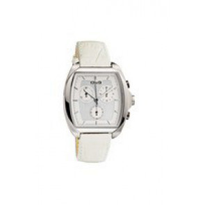 Correa de reloj Dolce & Gabbana DW0427 Cuero Blanco 21mm