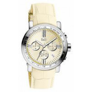 Correa de reloj Dolce & Gabbana DW0678 Cuero Beige 22mm