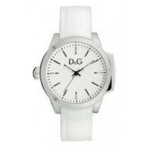 Correa de reloj Dolce & Gabbana DW0746 Caucho Blanco 18mm