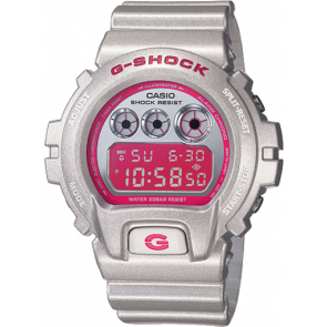 Casio correa de reloj 10349897 G-Shock Plástico Gris 16mm