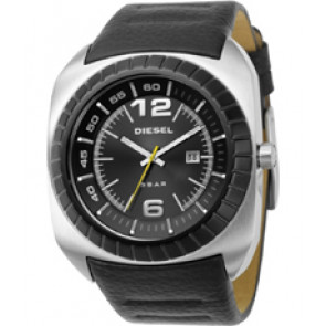 Correa de reloj Diesel DZ1276 Cuero Negro 32mm