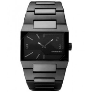 Correa de reloj Diesel DZ1396 Acero inoxidable Negro 12mm