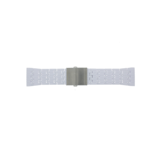Correa de reloj Diesel DZ1461 Plástico Blanco 28mm