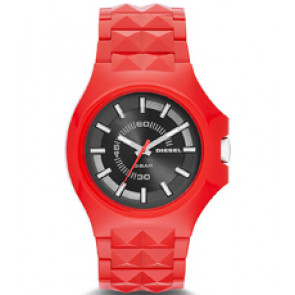 Correa de reloj Diesel DZ1647 Plástico Rojo 26mm