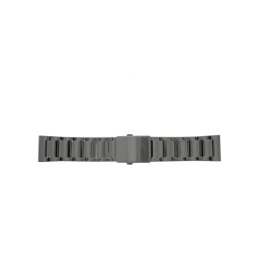 Correa de reloj Diesel DZ1751 Acero inoxidable Negro 24mm