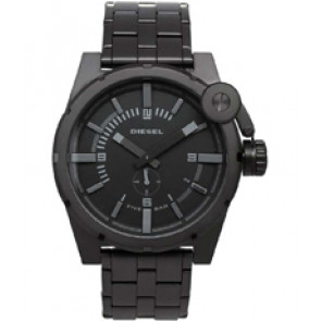 Correa de reloj Diesel DZ4235 Acero inoxidable Negro 24mm