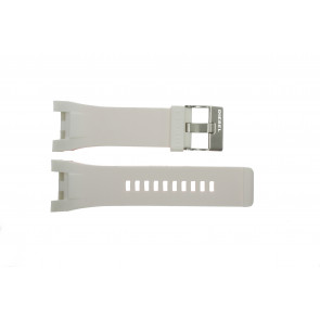 Correa de reloj Diesel DZ4286 / Bugout Caucho Blanco 32mm