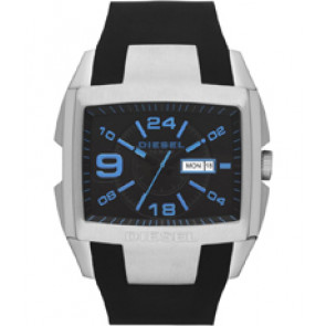 Correa de reloj Diesel DZ4287 Silicona Negro 32mm