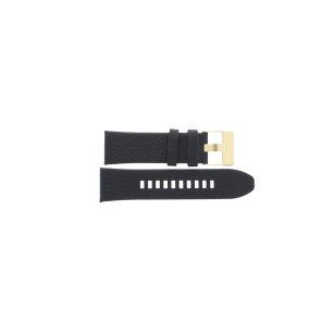 Correa de reloj Diesel DZ4344 / Mega Chief Cuero Negro 26mm