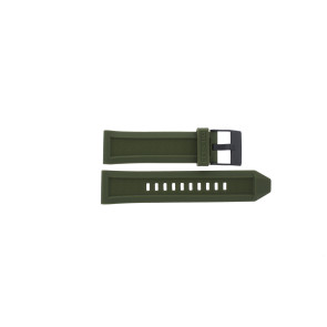Correa de reloj Diesel DZ4391 Silicona Verde oliva 24mm
