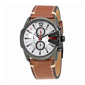 Correa de reloj Diesel DZ4436 Cuero Cognac 27mm