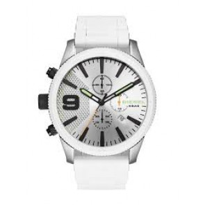 Correa de reloj Diesel DZ4449 Silicona Blanco 26mm