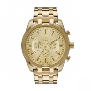 Correa de reloj Diesel DZ4590 Acero Chapado en oro 26mm