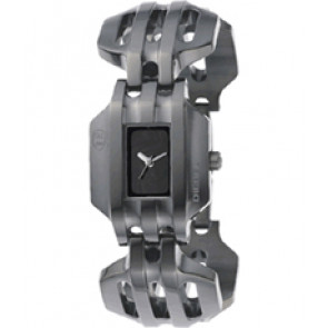 Correa de reloj Diesel DZ5028 Acero inoxidable Negro 26mm