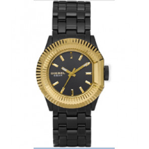 Correa de reloj Diesel DZ5258 Acero inoxidable Negro 18mm