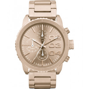 Correa de reloj Diesel DZ5318 Acero inoxidable Rosado 22mm