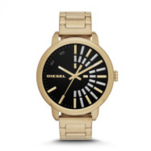 Correa de reloj Diesel DZ5417 Acero Chapado en oro
