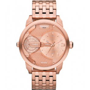 Correa de reloj Diesel DZ7318 Acero inoxidable Rosado 22mm