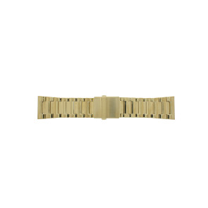 Correa de reloj Diesel DZ7333 / Mr Daddy 2.0 / 11xxxx / 502xxxx Acero Chapado en oro 28mm