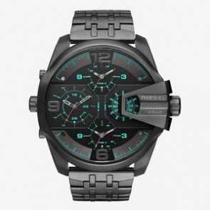 Correa de reloj Diesel DZ7372 Acero inoxidable Gris antracita 28mm