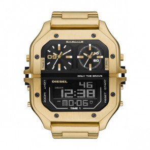 Correa de reloj Diesel DZ7454 Acero Chapado en oro 28mm
