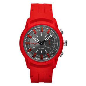 Correa de reloj Diesel DZT1016 Silicona Rojo 19mm