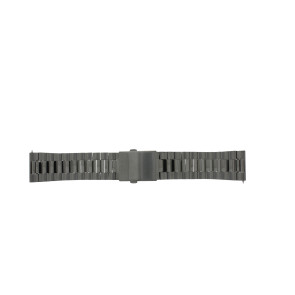 Correa de reloj Diesel DZT2004 Acero inoxidable Gris antracita 24mm