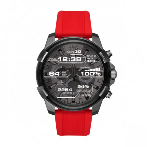 Correa de reloj Diesel DZT2006 Silicona Rojo 24mm
