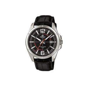 Casio correa de reloj 10454102 Piel Negro 20mm