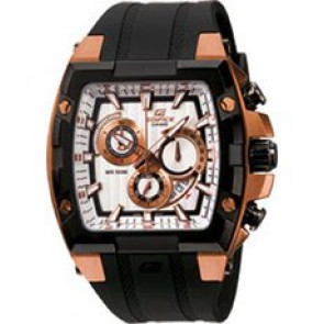 Casio correa de reloj 10357305 Edifice Plástico Negro 20mm