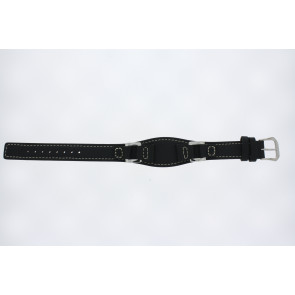 Correa de reloj Fossil ES1074 Cuero Negro 14mm