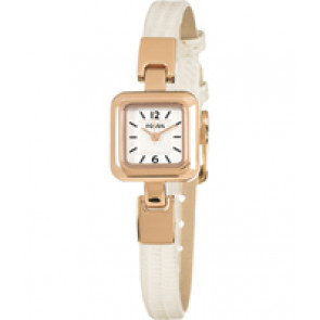 Correa de reloj Fossil ES2780 Cuero Blanco 8mm