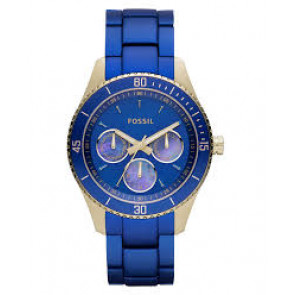Correa de reloj Fossil ES3079 Aluminio Azul 18mm