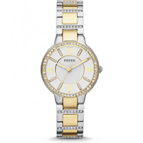Correa de reloj Fossil ES3503 Acero inoxidable Bicolor 14mm