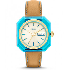 Correa de reloj Fossil ES3536 Cuero Marrón 18mm