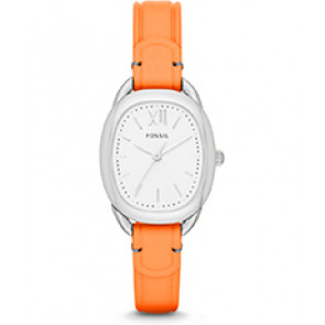 Correa de reloj Fossil ES3555 Cuero Naranja 10mm