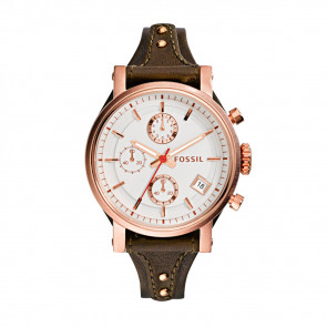 Correa de reloj Fossil ES3616 Cuero Marrón 18mm