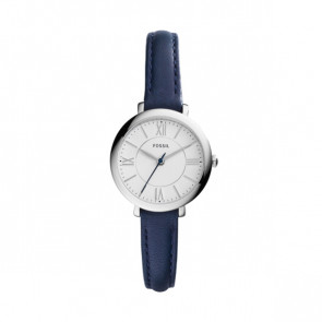 Correa de reloj Fossil ES3935 Cuero Azul